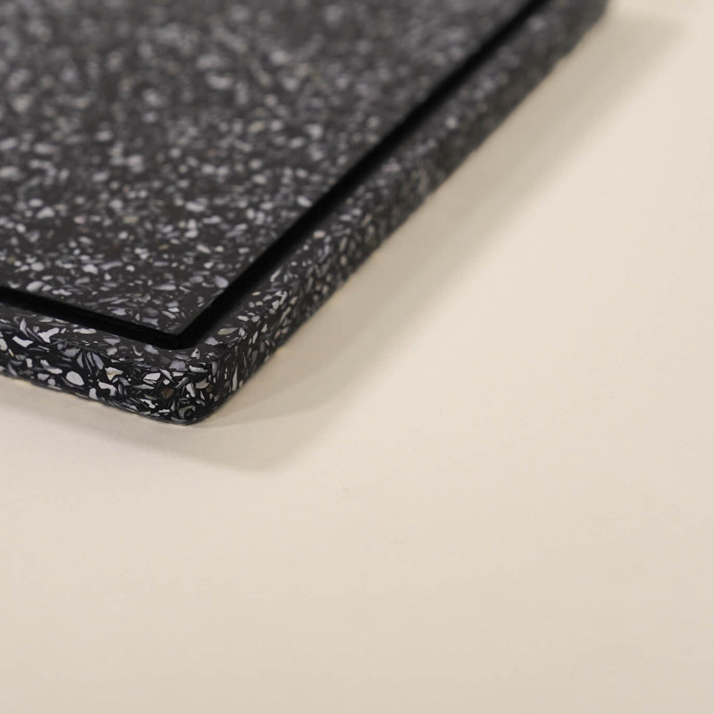plateau helios noir coquillages recycles malakio