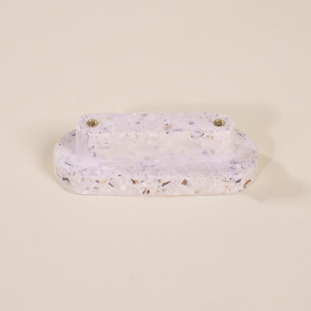 poignee de meuble loar blanc coquillages recycles malakio