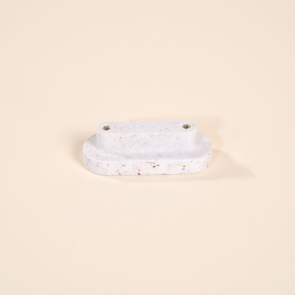 poignee de meuble loar blanc coquillages recycles malakio