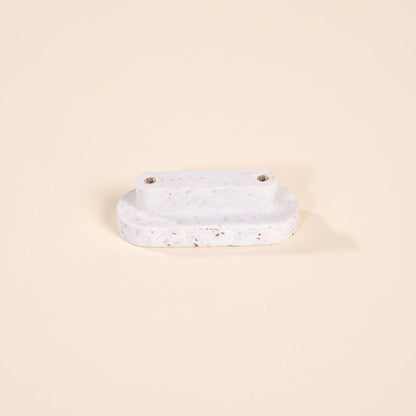 poignee de meuble loar blanc coquillages recycles malakio