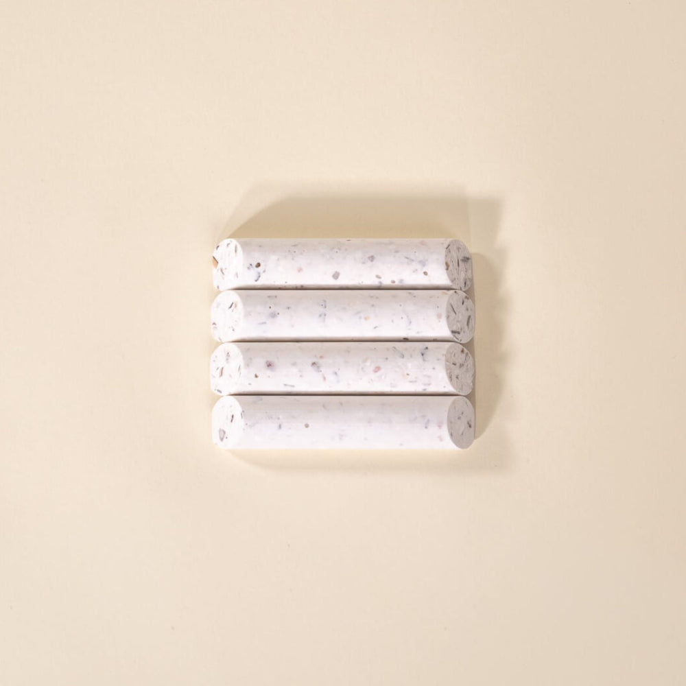 porte-couteau helios blanc coquillages recycles malakio