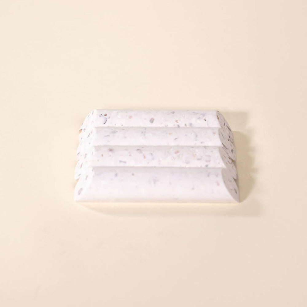 porte-couteau helios blanc coquillages recycles malakio
