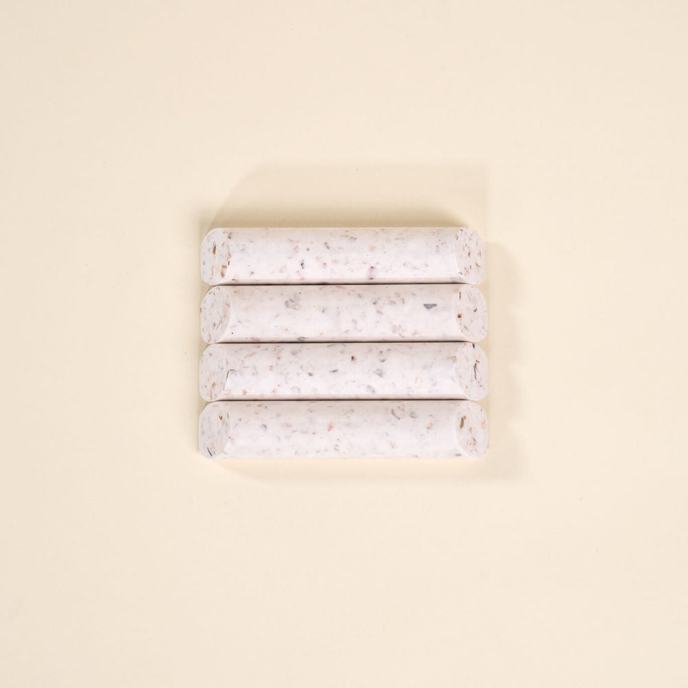 porte-couteau helios blanc coquillages recycles malakio
