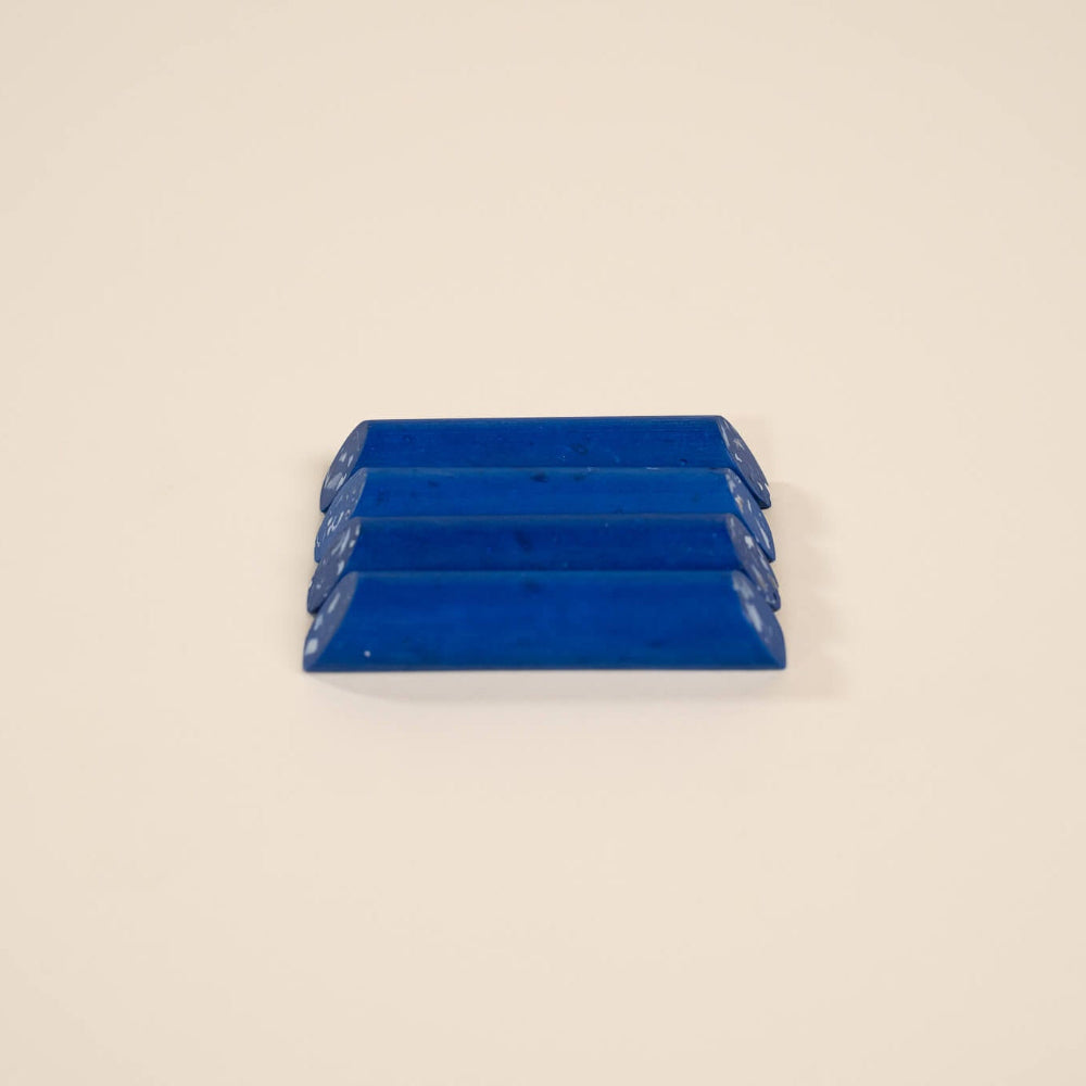 porte-couteau helios bleu coquillages recycles malakio
