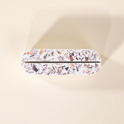 porte-photo colosse blanc coquillages recycles malakio