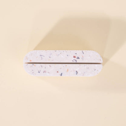 porte-photo colosse blanc coquillages recycles malakio