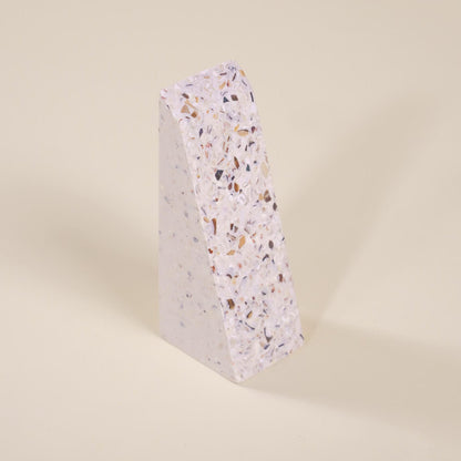 serre-livres helios blanc mélange coquillages recycles malakio