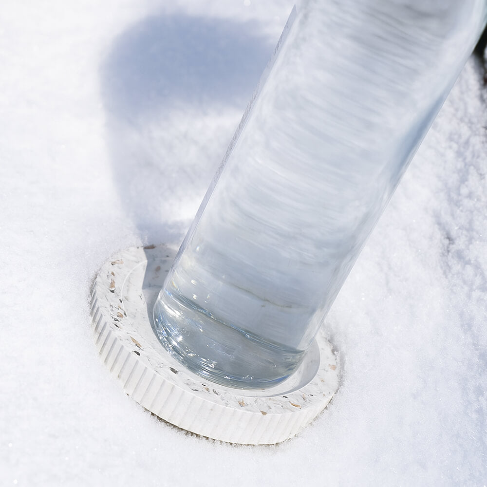 socle bouteille colosse mixte coquillages recycles malakio hiver