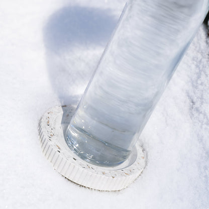 socle bouteille colosse mixte coquillages recycles malakio hiver