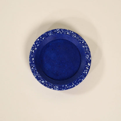 socle bouteille helios bleu coquillages recycles malakio
