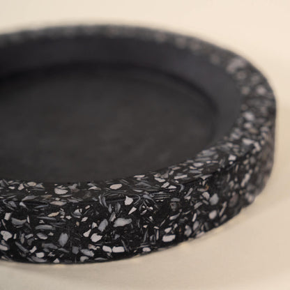 socle bouteille helios noir coquillages recycles malakio