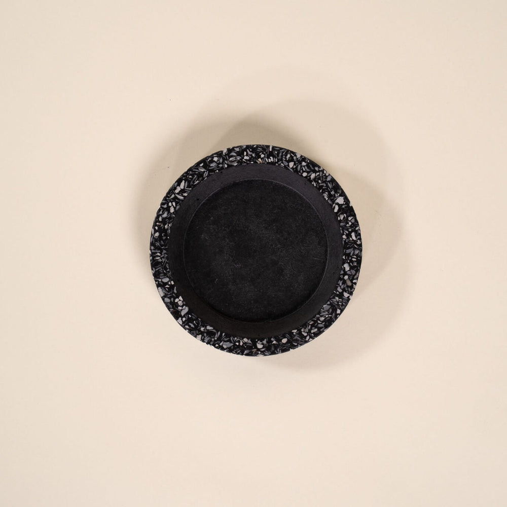 socle bouteille helios noir coquillages recycles malakio