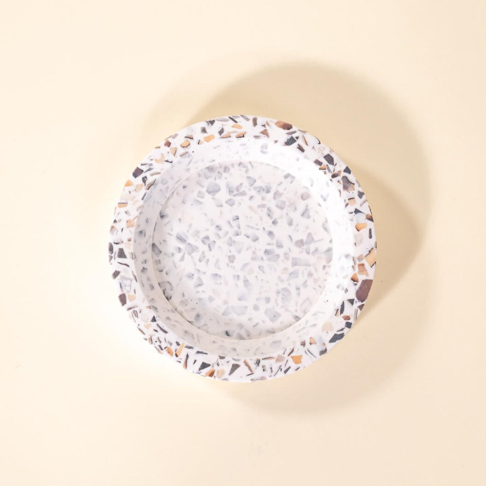 socle de bouteille helios blanc  coquillages recycles malakio