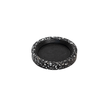 socle de bouteille helios noir coquillages recycles malakio