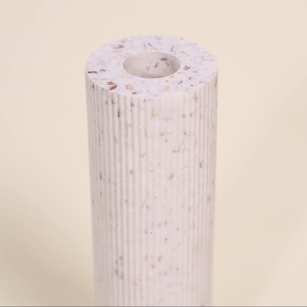 soliflore colosse blanc coquillages recycles malakio