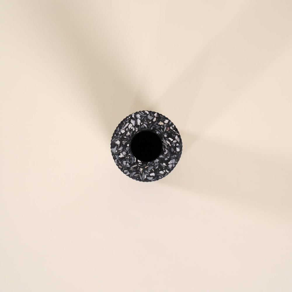 soliflore colosse noir coquillages recycles malakio