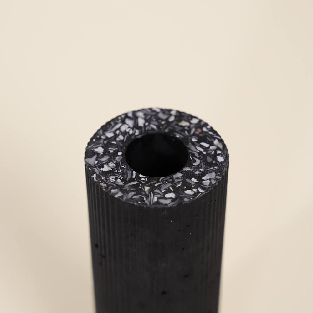 soliflore colosse noir coquillages recycles malakio